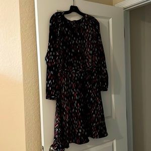 Silk Shoshanna work to dinner dress. Gorgeous print